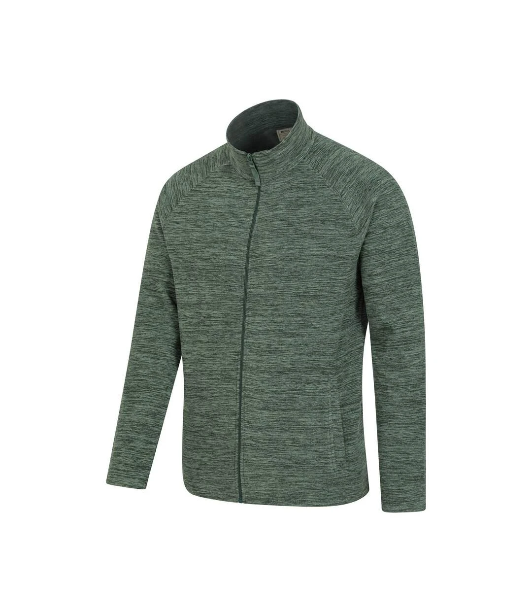 Mountain Warehouse Mens Snowdon II Full Zip Fleece Jacket (Green) 5 Mountain Warehouse Mens Snowdon II Full Zip Fleece Jacket (Green) - Image 3