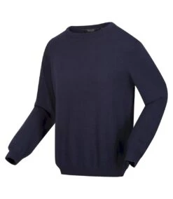Regatta Mens Kaelen Jersey Knitted Sweater (Navy) -Featured Men'S Clothing Stores ECE11DCCDCB2FA6B35471A74AE716C2B88295A75538BEE291928461A6341EBE6