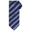 Premier® Premier Mens Stripe Waffle Tie (Navy/Royal Blue) (One Size)