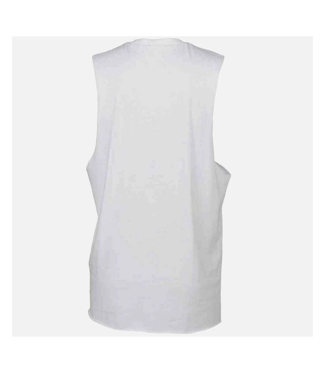 SF Men Mens High-Neck Tank Top (White) 4 SF Men Mens High-Neck Tank Top (White) - Image 2