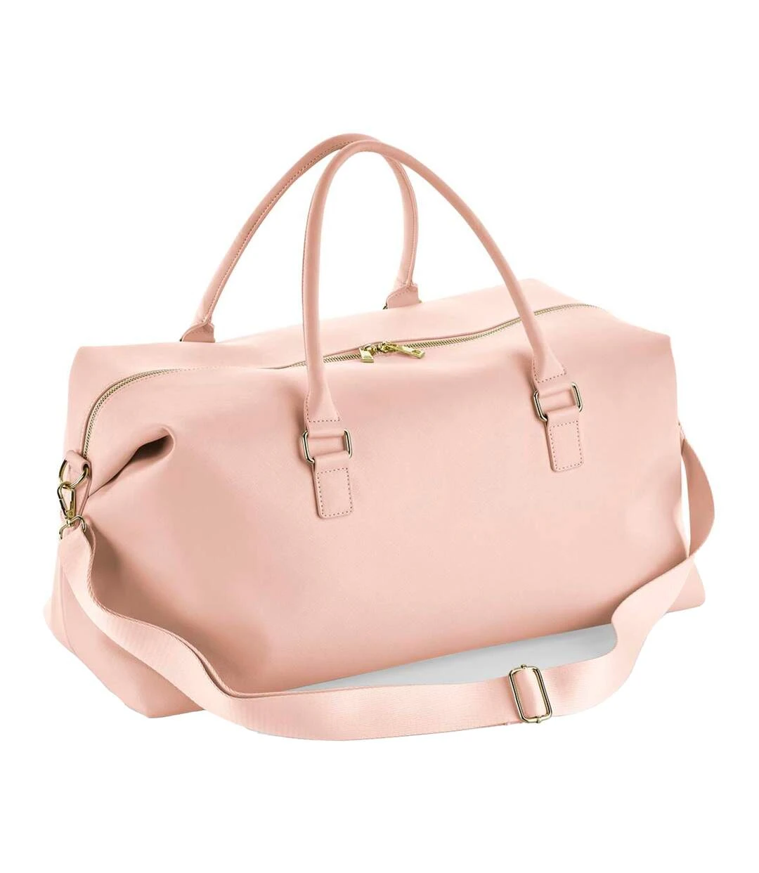Bagbase Boutique Duffle Bag (Soft Pink) (One Size) 3 Bagbase Boutique Duffle Bag (Soft Pink) (One Size)