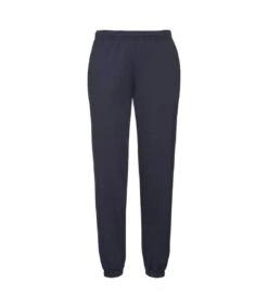 Fruit Of The Loom Mens Premium 70/30 Elasticated Jog Pants / Jogging Bottoms (Deep Navy)