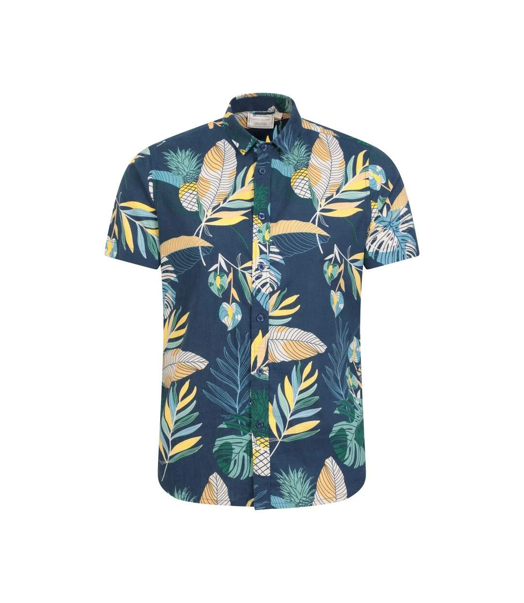 Mountain Warehouse Mens Hawaiian Shirt (Blue) 3 Mountain Warehouse Mens Hawaiian Shirt (Blue)