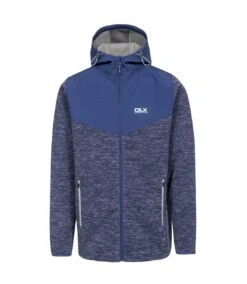 Trespass Mens Hendricks Waterproof Softshell Jacket (Twilight Marl)