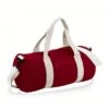 Bagbase Plain Varsity Barrel/Duffel Bag (20 Liters) (Classic Red/Off White) (One Size) 1 Bagbase Plain Varsity Barrel/Duffel Bag (20 Liters) (Classic Red/Off White) (One Size) -Featured Men'S Clothing Stores F599E5C56D932A6D9D55FBF0FB48FF3E3C07972AA722DEF739F2121C5EC3A0AF