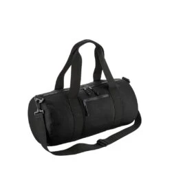 Bagbase Barrel Recycled Duffle Bag (Black) (One Size)