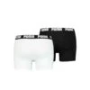 Puma Mens Basic Boxer Shorts (Pack Of 2) (Black/White)