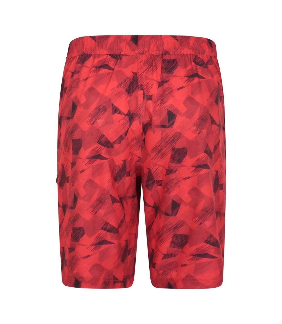 Mountain Warehouse Mens Printed Swim Shorts (Red) 4 Mountain Warehouse Mens Printed Swim Shorts (Red) - Image 2
