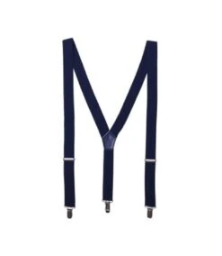 Premier® Premier Mens Clip On Braces (Navy) (One Size)