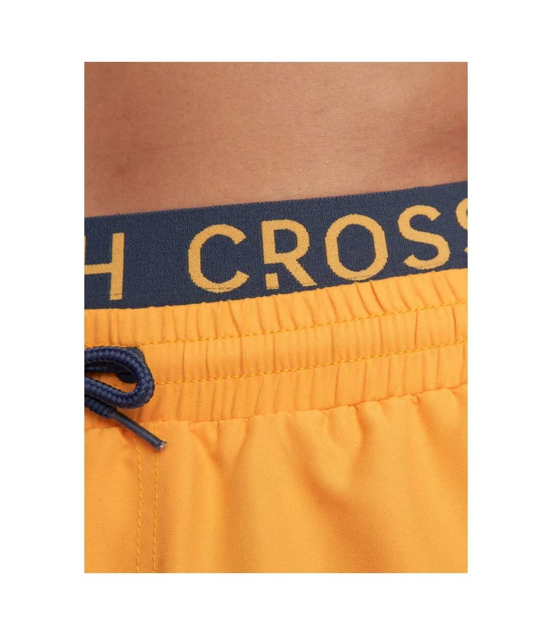 Crosshatch Mens Bandout Swim Shorts (Yellow) 5 Crosshatch Mens Bandout Swim Shorts (Yellow) - Image 3