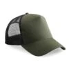 Beechfield Mens Half Mesh Trucker Cap/Headwear (Pack Of 2) (Olive Green/Black) -Featured Men'S Clothing Stores F92E97D82A6D8A73C6D443F7BB44991A7B5B9F9914D5BA8CB93D97D7EE110D76