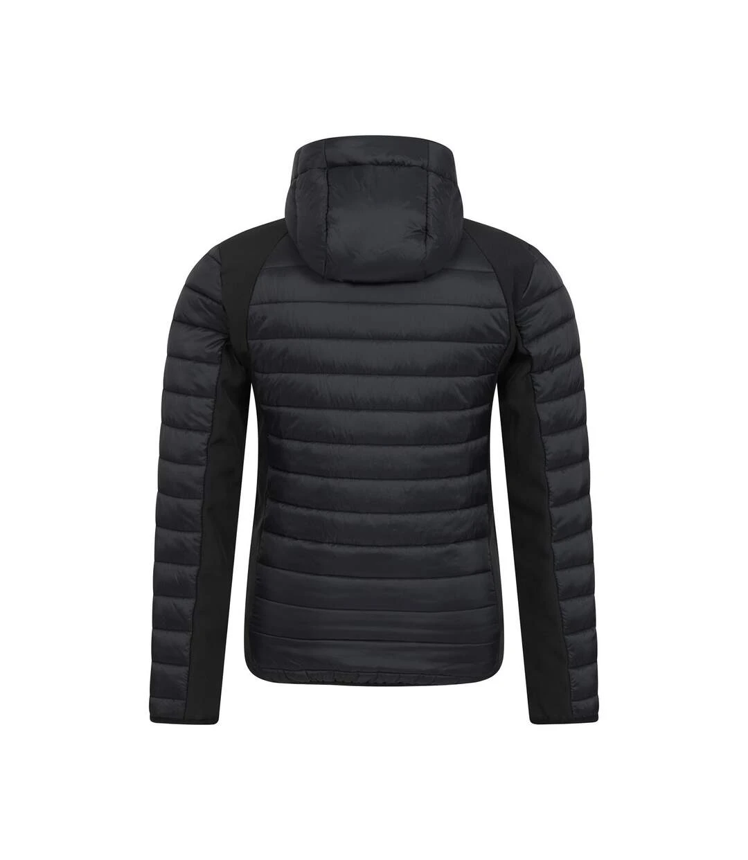 Mountain Warehouse Mens Turbine II Softshell Padded Jacket (Black) 4 Mountain Warehouse Mens Turbine II Softshell Padded Jacket (Black) - Image 2