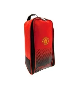 Manchester United FC Fade Design Boot Bag (Red) (One Size)