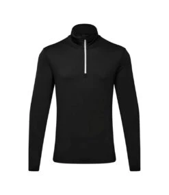 TriDri Mens Athletic Top (Black/White)