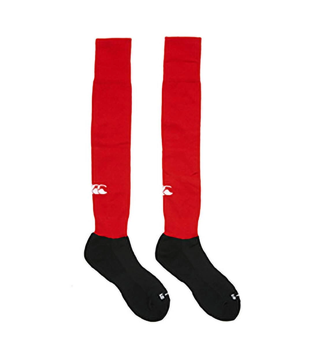 Canterbury Mens Playing Rugby Sport Socks (Red) 4 Canterbury Mens Playing Rugby Sport Socks (Red) - Image 2