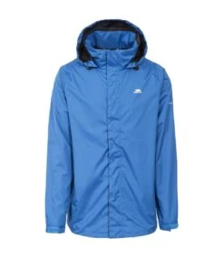 Trespass Mens Fraser II Waterproof Jacket (Blue)