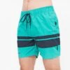 Crosshatch Mens Menlink Swim Shorts (Green) -Featured Men'S Clothing Stores FCD1CAC9783B40C27EA702B9822DDC04E01927C9F0BB2BC3C545FD18BCB34435