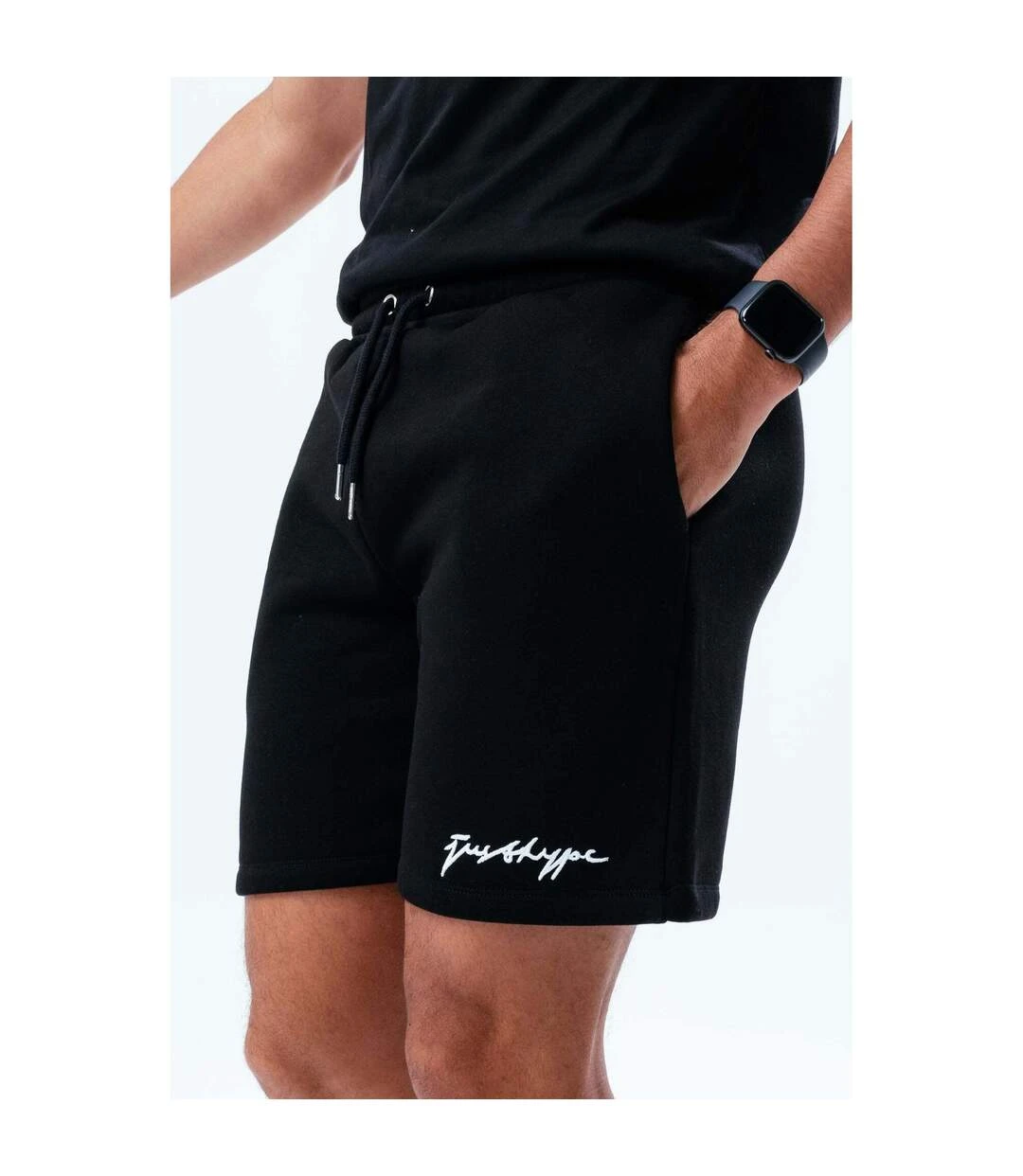 Hype Mens T-Shirt & Shorts Set (Black) 5 Hype Mens T-Shirt & Shorts Set (Black) - Image 3