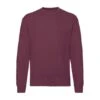 Fruit Of The Loom Mens Lightweight Drop Shoulder Sweatshirt (Burgundy)