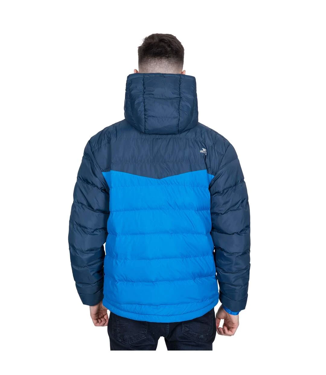 Trespass Mens Oskar Padded Jacket (Navy) 6 Trespass Mens Oskar Padded Jacket (Navy) - Image 4
