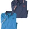 Pack Of 2 Men's Jersey Polo Shirts - Blue Navy -Featured Men'S Clothing Stores a1614673c5410db92fac99dce0fcbb37