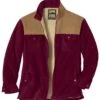 Men's Burgundy Sherpa-Lined Fleece Jacket 2 Men's Burgundy Sherpa-Lined Fleece Jacket -Featured Men'S Clothing Stores a8ef48196afad7c59f374fb55571cde0
