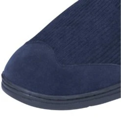 Men's Navy Velour Slippers -Featured Men'S Clothing Stores a99c2840a528f1cc0e054f7b2577f164