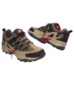 Men's Low-Rise Walking Shoes - Tan Black