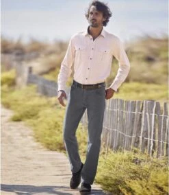 Men's Grey Straight-Leg Jeans -Featured Men'S Clothing Stores af1975b7a91dda08509a106ded332a51