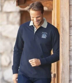 Pack Of 2 Men's Long Sleeve Polo Shirts - Burgundy Navy 7 Pack Of 2 Men's Long Sleeve Polo Shirts - Burgundy Navy -Featured Men'S Clothing Stores b00b5486981ca857223f74da62b8aade