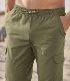 Pack Of 2 Men's Cargo Pants - Khaki Camel -Featured Men'S Clothing Stores b3c66cbc6cdf1a633b4224b50d34be76