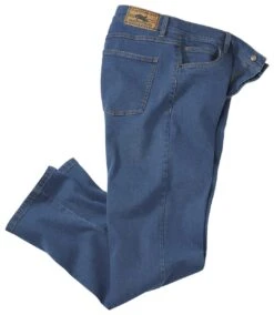 Men's Regular Stretch Light Blue Jeans