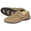 Men's Hook-and-Loop Moccasins - Beige -Featured Men'S Clothing Stores b8439252527e10dccdf430d45ae70b8f