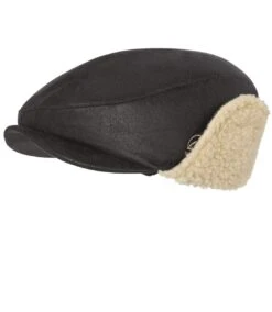Men's Brown Sherpa-Lined Cap -Featured Men'S Clothing Stores bcb563d2cb0ddf43bf87259ba828ca63
