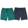 Pack Of 2 Men's Summer Shorts - Green Navy 1 Pack Of 2 Men's Summer Shorts - Green Navy -Featured Men'S Clothing Stores bd097b2ff157ffd56e07f690b875859d