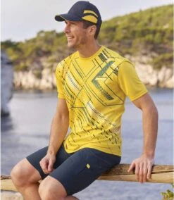 Men's Navy Microfibre Cargo Shorts -Featured Men'S Clothing Stores c406b5bd0ee31f8786a4d69e4b25534a