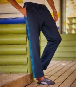 Men's Brushed Fleece Sweatpants - Navy -Featured Men'S Clothing Stores c89d19441aaec7c6d3c6d8000ca1990f