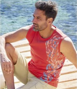 Pack Of 2 Men's Printed Tank Tops -Featured Men'S Clothing Stores ca0b2bd9ac5856de1e2312b0a75a8c63