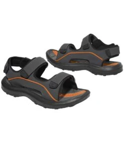 Men's Anthracite Summer Sandals