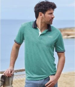Pack Of 3 Men's Summer Polo Shirts - Green Coral Blue 17 Pack Of 3 Men's Summer Polo Shirts - Green Coral Blue -Featured Men'S Clothing Stores cfcb81bd5c103c46e5468c42d9c07781