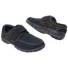 Men's Boat-Style Moccasins - Split Leather - Navy Brown 2 Men's Boat-Style Moccasins - Split Leather - Navy Brown -Featured Men'S Clothing Stores cff7ad8eefd45f19d9a247e067522adc
