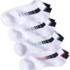 Pack Of 4 Pairs Of Men's Sneaker Socks - White -Featured Men'S Clothing Stores d39362f45ffa10093514b06e6b7206b6