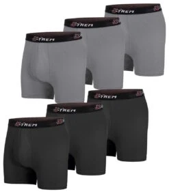 Pack Of 6 Men's Boxers - Black Grey -Featured Men'S Clothing Stores d3c5de827003aa0163b636b1f4937429