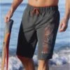 Men's Anthracite Sporty Swim Shorts - Elasticated Waist -Featured Men'S Clothing Stores dabbffc500ff4ee6c23ba4ac6f217648