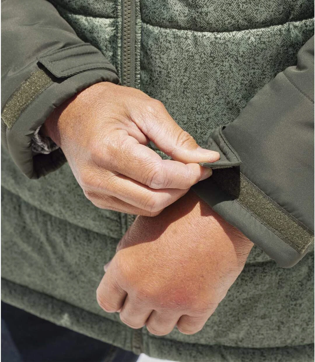 Men's Green Puffer Jacket 8 Men's Green Puffer Jacket - Image 6