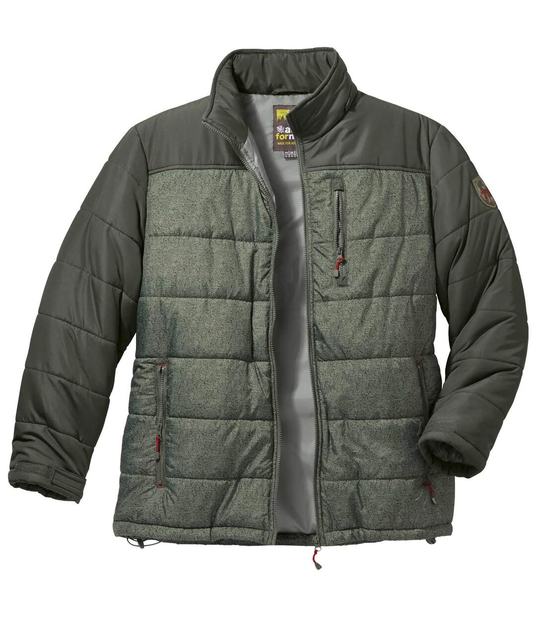 Men's Green Puffer Jacket 11 Men's Green Puffer Jacket - Image 9