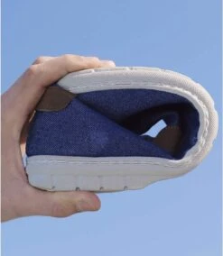 Men's Blue Elasticated Denim Loafers -Featured Men'S Clothing Stores df489ff17e0836d06a13f9d8d5a381db