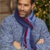 Men's Striped Knitted Scarf 2 Men's Striped Knitted Scarf -Featured Men'S Clothing Stores dfebd2842a0a2ba5ec600f903fb17267