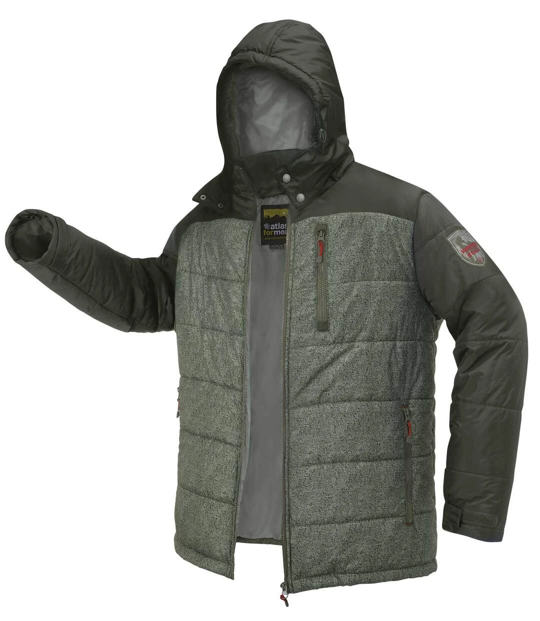 Men's Green Puffer Jacket 12 Men's Green Puffer Jacket - Image 10