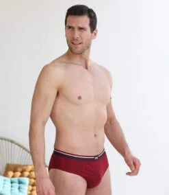 Pack Of 5 Men's Casual Briefs - 2 Navy 1 Burgundy 2 Patterned -Featured Men'S Clothing Stores e814cdcd54ea8e6ff686b78b6df61ea5